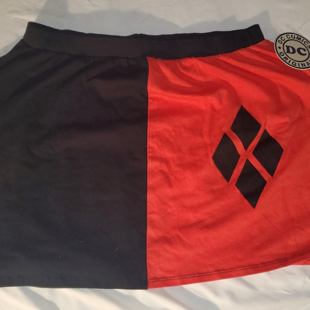 Cute DC Comics Harley Quinn Skirt
